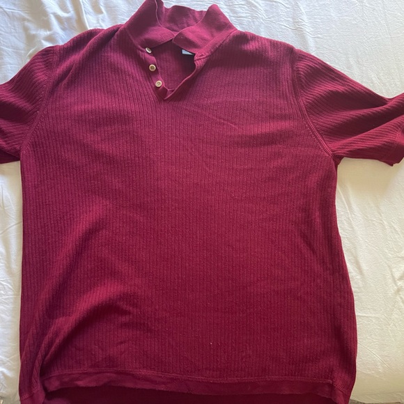 Eddie Bauer Other - Burgundy Eddie Bauer Shirt